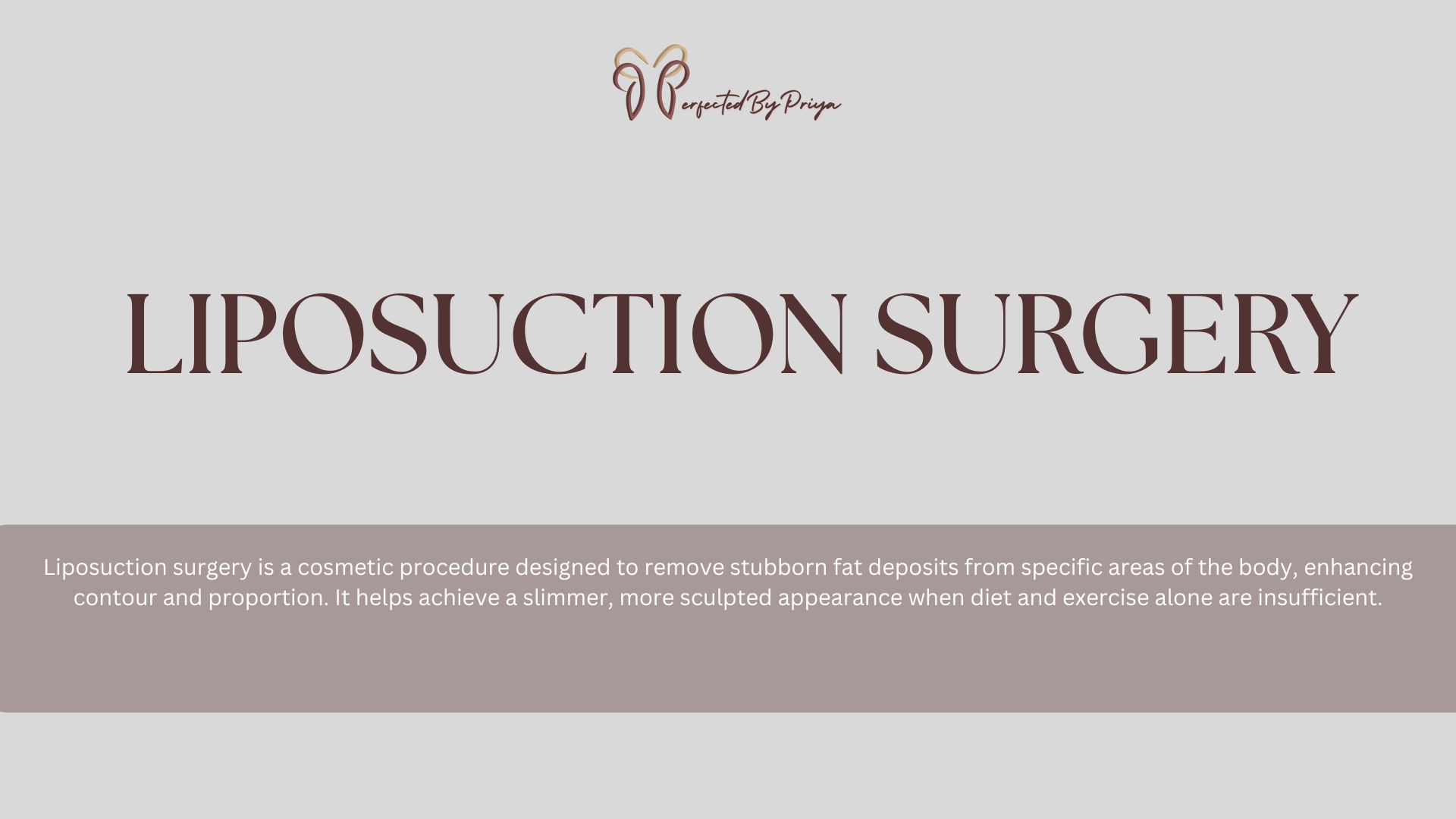 Liposuction surgery
